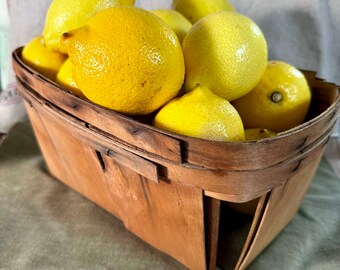 2 Vintage Obstkörbe aus den 70er Jahren