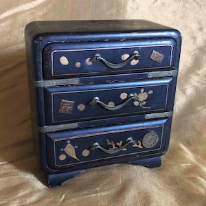 Chinoise Miniature Jewelry Chest