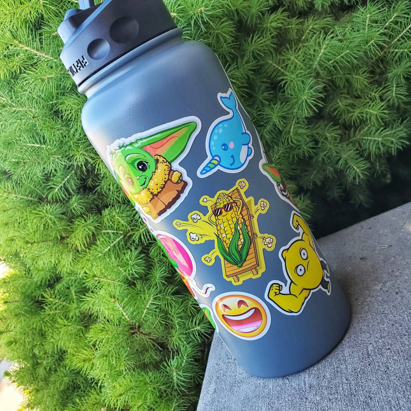 10 Cute Funny Stickers for Water Bottles Phones and so Etsy