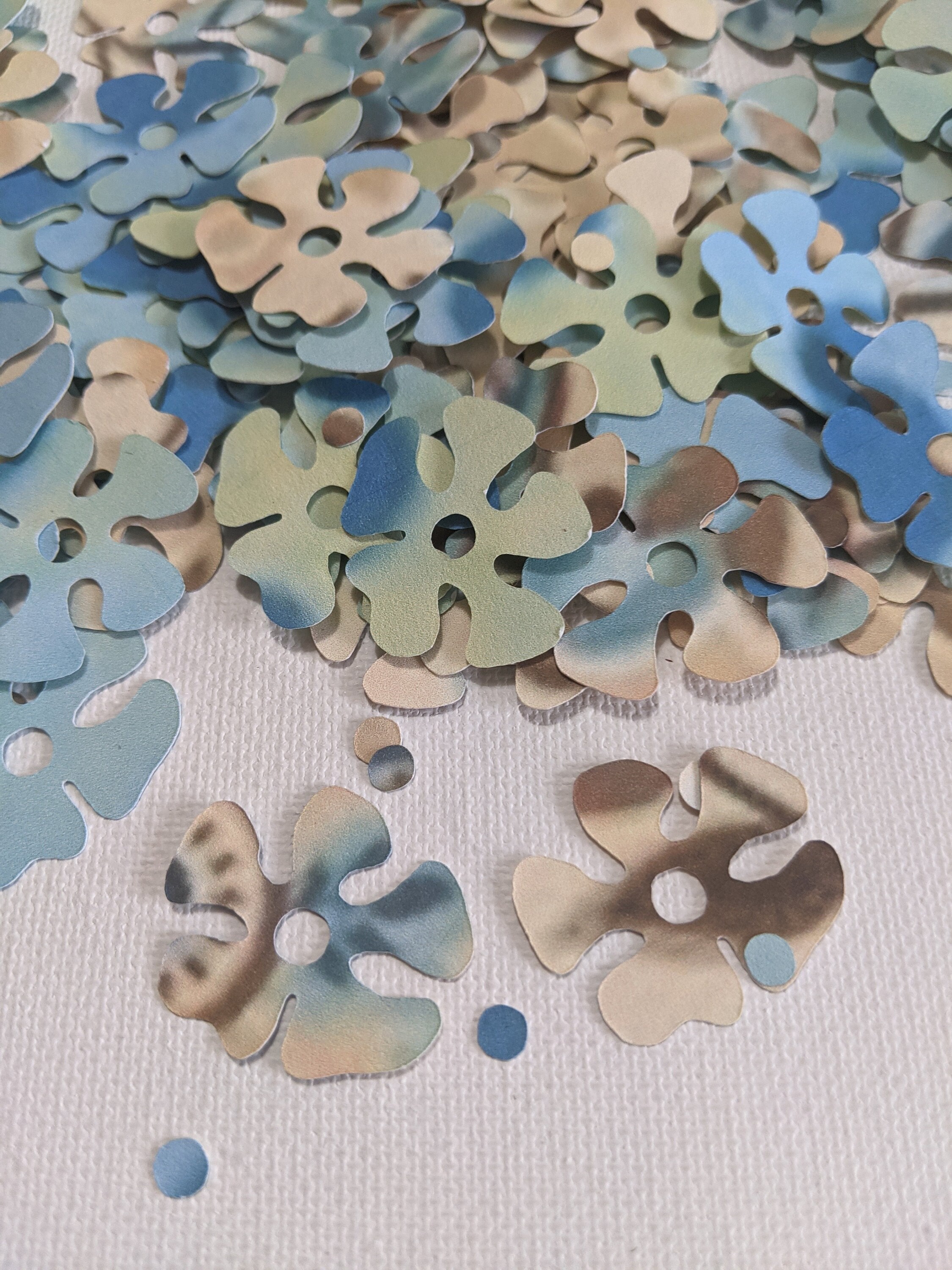 Flower ConfettiFlower Cupcake ToppersFlower Party Table Decoration