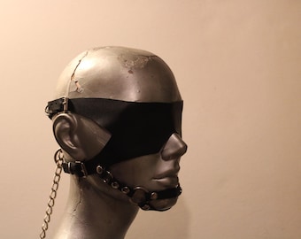 Fetish Blindfold restraint reckless sleeper