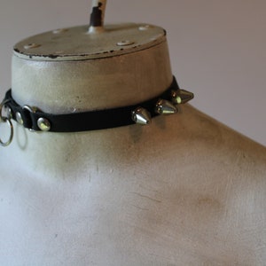 Dunn Leather Goth Fetish Choker