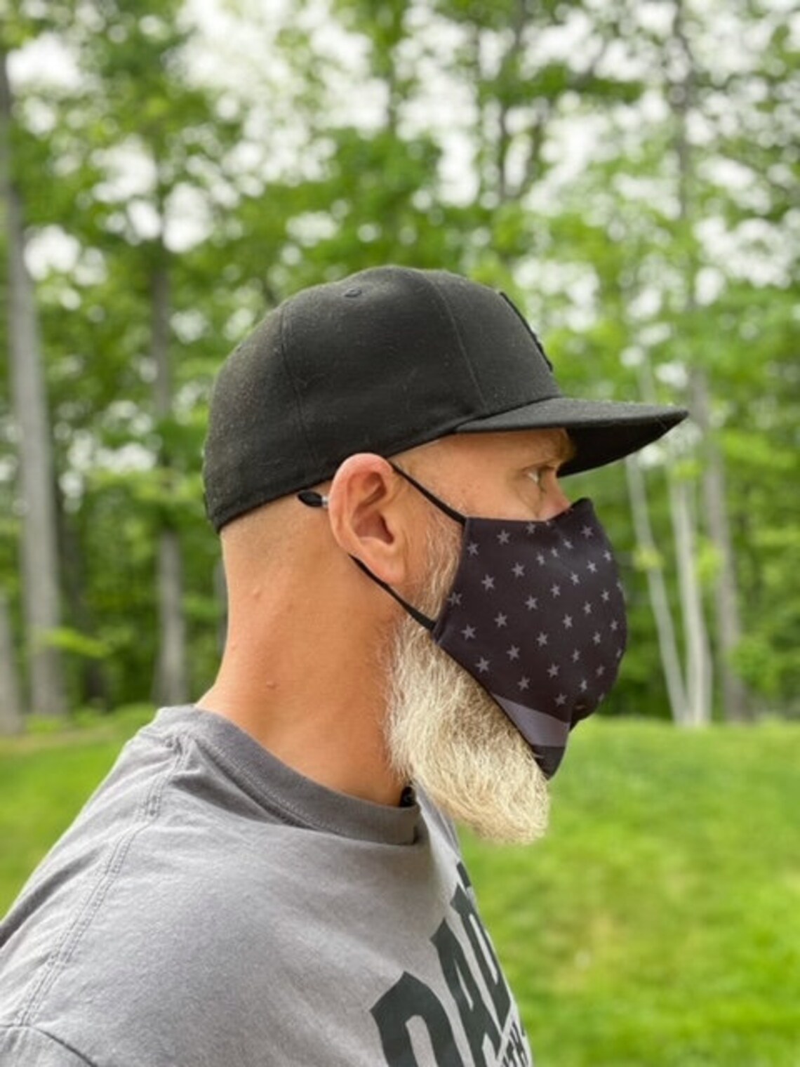 Beard Masks for Bearded Men. Beard Friendly Face Mask. Beard Etsy