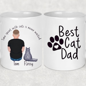World's best hotsell cat dad mug