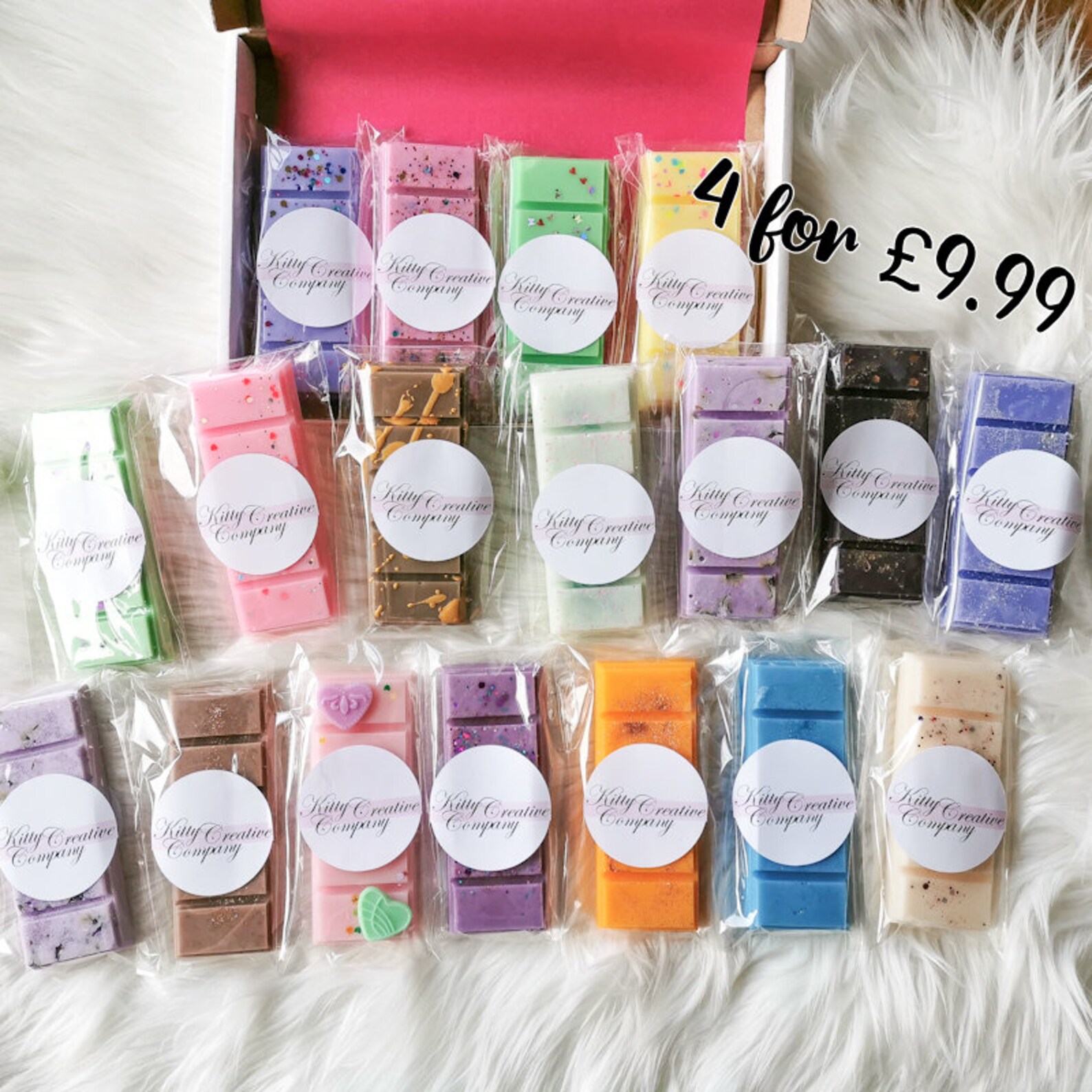 Wax Melt Gift Box Choose Your Own Selection Box of Scents Etsy