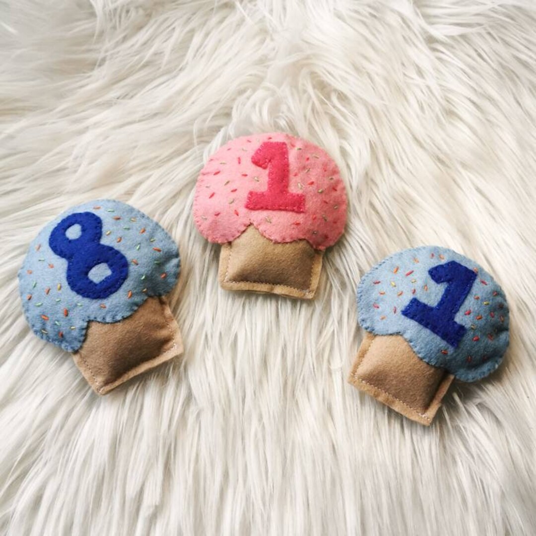 Personalised Catnip Toy Birthday Cupcake Handmade High Etsy