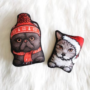 陶器の猫の置物、白黒猫 - Etsy 日本