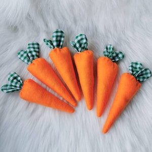 Handmade Catnip Carrot, Felt Cat Toys, Easter Cat Toys, Gifts for Cat Lovers, Small Kitten Presents, Gotcha Day Gifts, New Pet Present