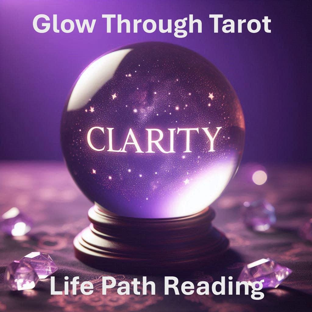 Clarity Tarot Reading - Life Path Guidance - 8 Cards
