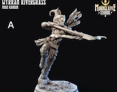 Wyrran Rivergrass - Elf Ranger The Silvercrest League 3D Printed Miniature Moonglaive 28mm 32mm Miniatures, Warhammer, D D