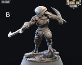 Hiccup, the Assasin The Silvercrest League 3D Printed Miniature Moonglaive 28mm 32mm Miniatures, Warhammer, D D