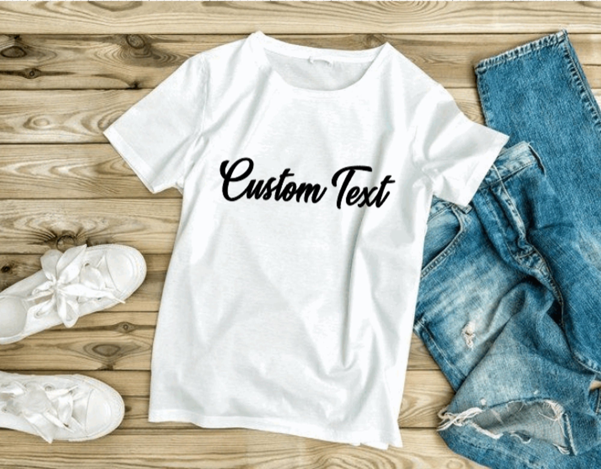 CUSTOM Tshirt Your logo or image. Etsy