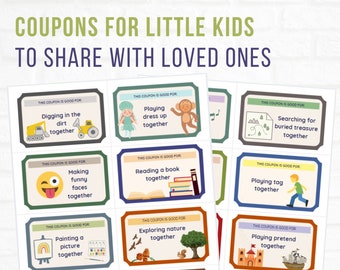 Pretend Coupons - Etsy