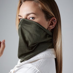 Morf Snood Scarf/Face Covering - Made from 100% Recycled polyester from Plastic Bottles - Unisex