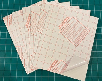 Mounting Boards: 8" × 10" -6 pieces of 3/16" White Self-Adhesive Foam Board, Mount art, photos, collage, embroidery, needlepoint