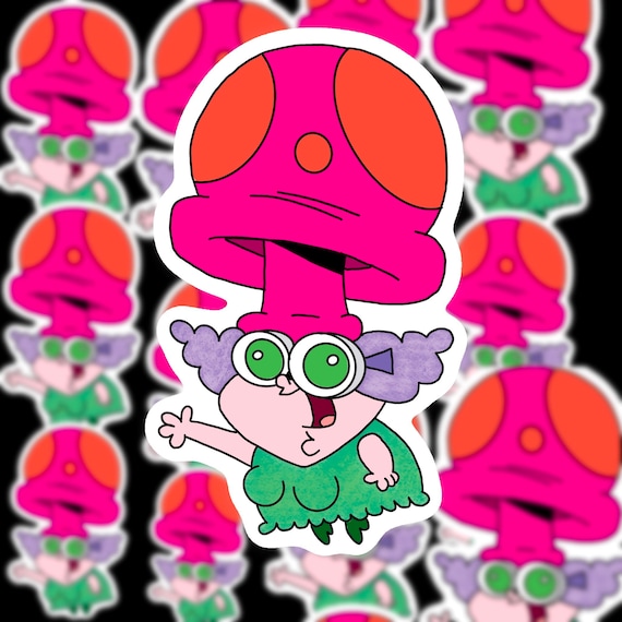 Vinyl sticker truffles from chowder chowder cartoon sticker Etsy