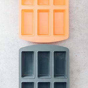 NEW 100% Food Grade Silicone Bar Moulds - Bake, Freeze & Set, Reusable Molds for Ice Cream, Mousse Cakes, Desserts, Candles, Soap Making Set