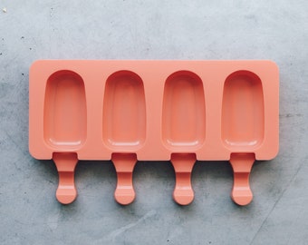 Popsicle Silicone Ice Cream Mould, Frozen Lolly Maker with Wooden Sticks, Dessert Jelly Mould, Kitchen Tools for Summer, Non Stick Mold Sets