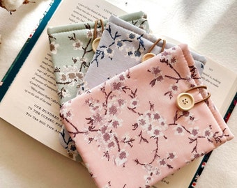 Cherry Blossom Kindle Paperwhite & Scribe Case, Floral Kindle Sleeve, Padded Ebook Cover, Book Accessories, Bookish Pouch, Gifts for Readers