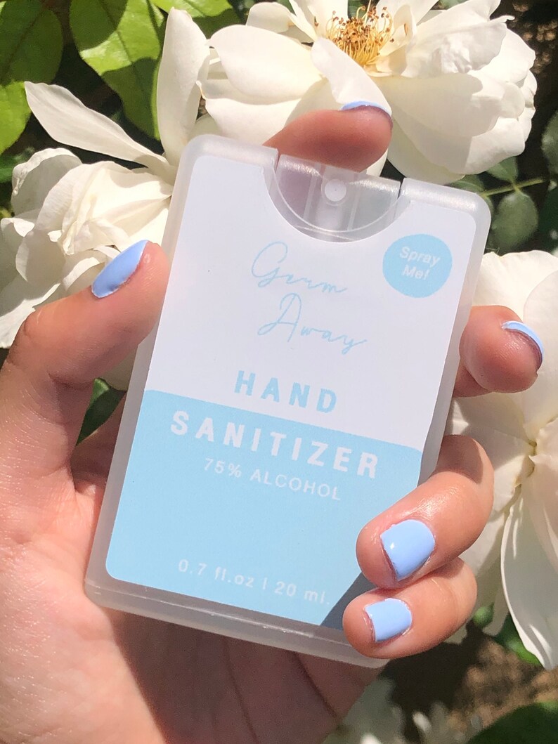 Hand Sanitizer Pocket Spray Clean Fresh Scent Etsy