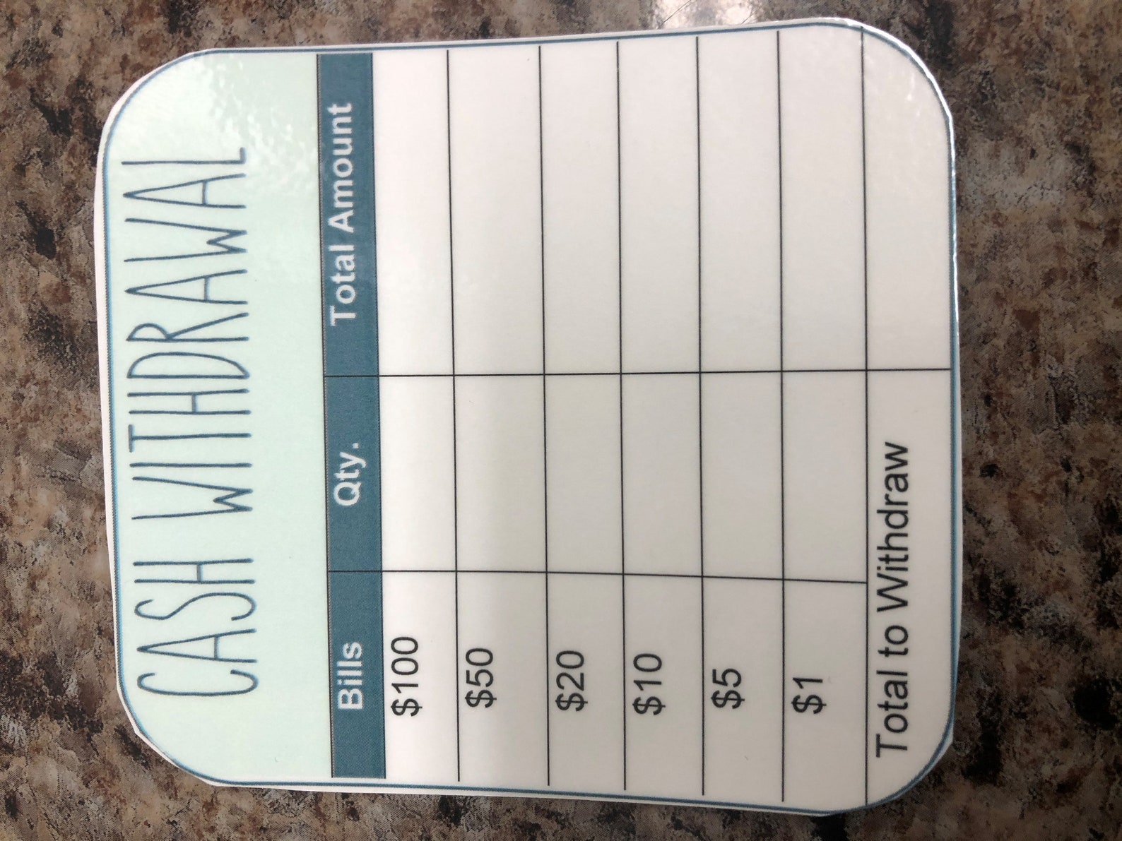 Printable Teller Slips Instant - Il 1588xN.2796532078 Nsch 