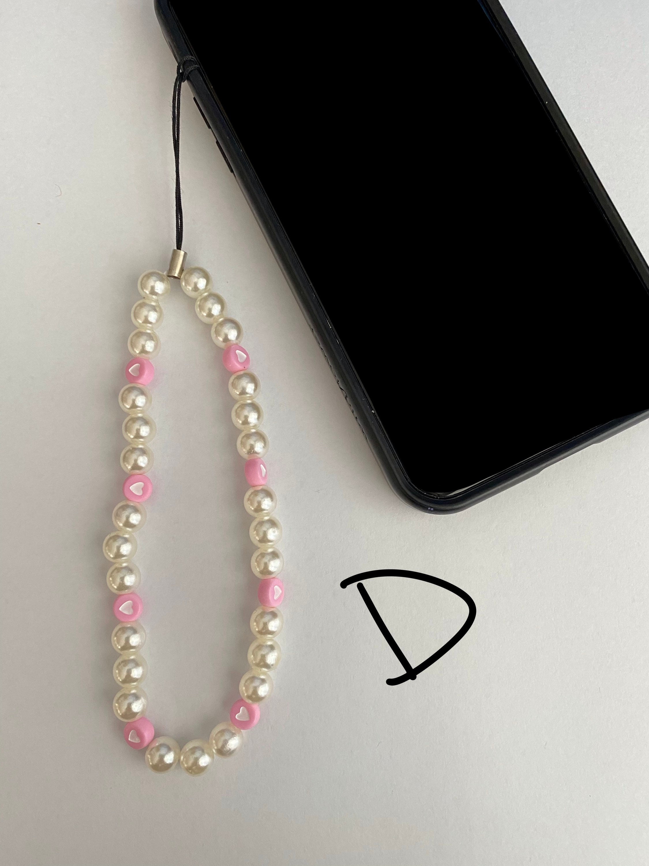 Beaded Phone Chain Accessory Etsy