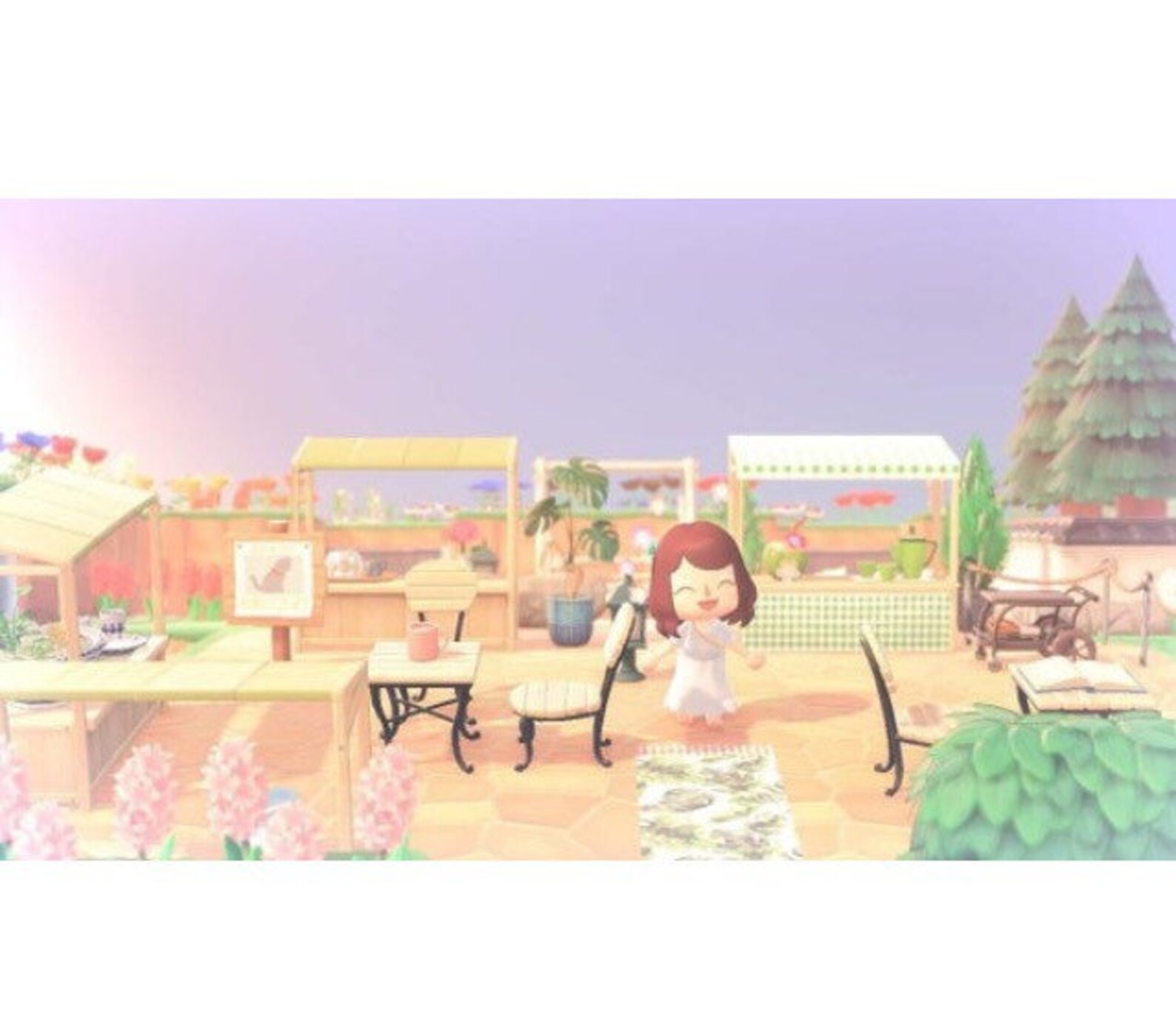 ACNH cafe/market Animal Crossing New Horizons outdoor cafe. Etsy