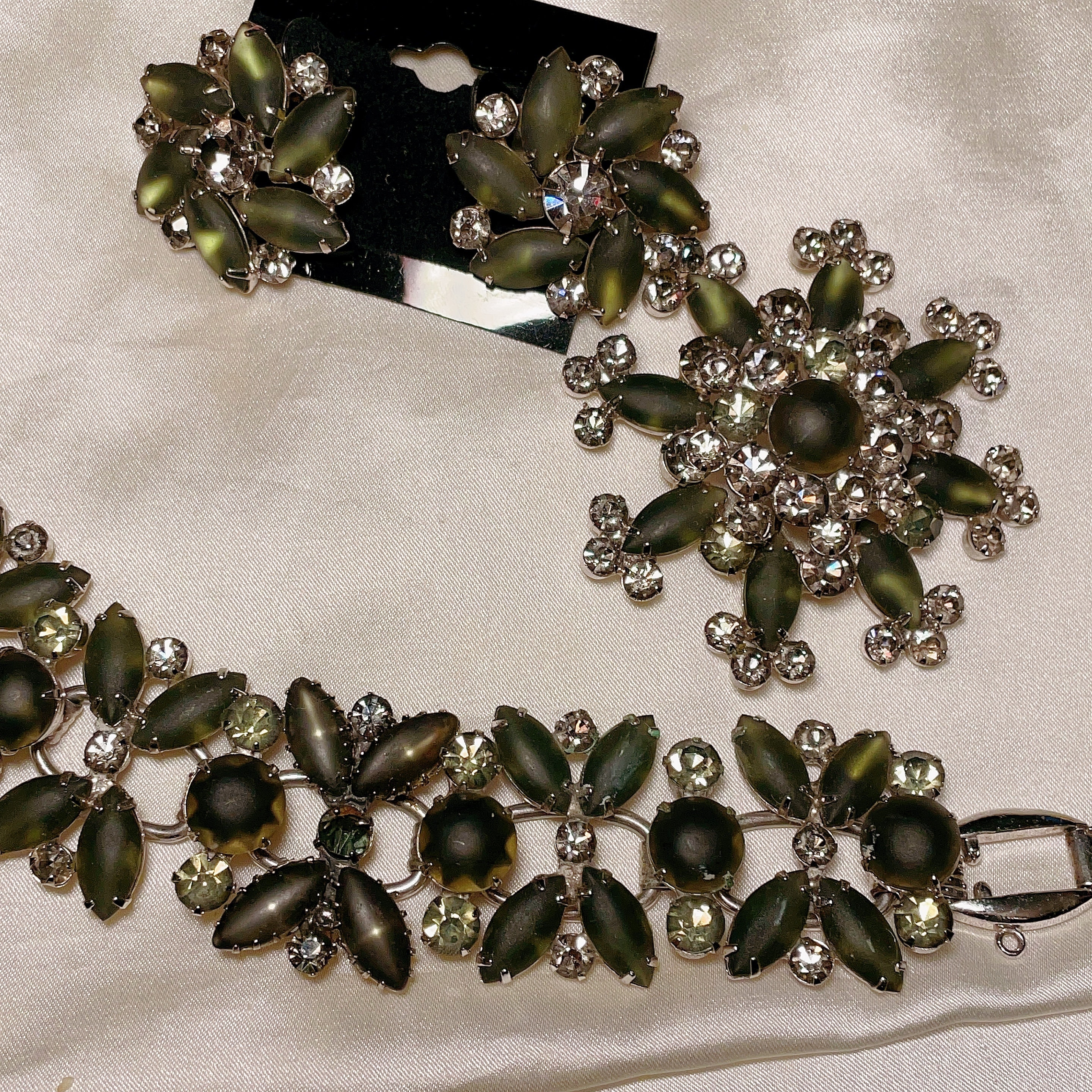 Juliana Set Roses Vintage Juliana Set 3pc - Etsy