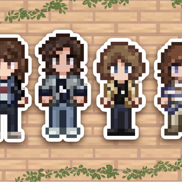 Stardew crossover - Original Vinyl Stickers
