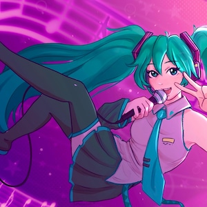 Hatsune Miku Print