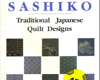 Sashiko Patterns/Templates & Tutorial Book (DIGITAL DOWNLOAD)