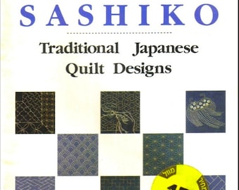 Sashiko Patterns/Templates & Tutorial Book (PDF DOWNLOAD)