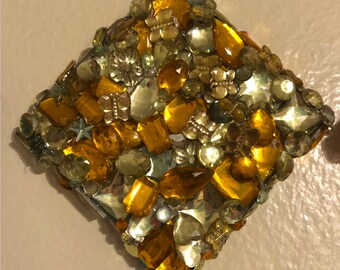 Yellow Gem Canvas
