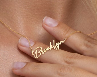 Name Necklace Personalized, Custom Name Necklace, Dainty Name Necklace, Minimalist Jewelry for Women, Gift for her