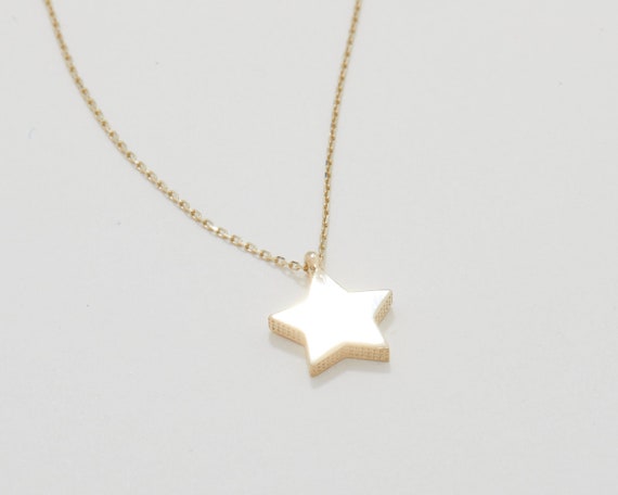 Golden star jewelry etsy discount