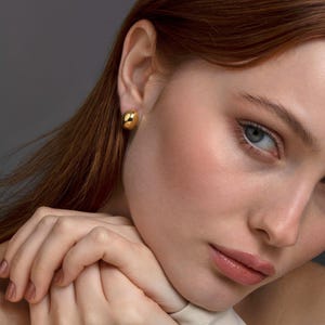 Thick Hinged Hoop Earrings, 14K Thick Hinged Hoop Earrings, 925 Sterling Silver Hoops, Thick Hoop Earrings, Elegant Hoops, Thick Hoops