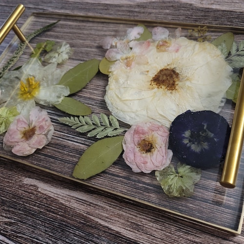 Custom Wedding Bouquet Preservation Tray Resin Flower Tray Etsy