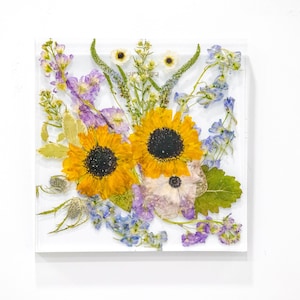 Wedding Bouquet Preservation Floating Frame