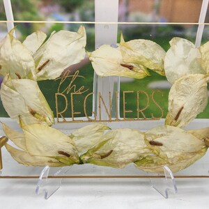 white calla lily bouquet preservation