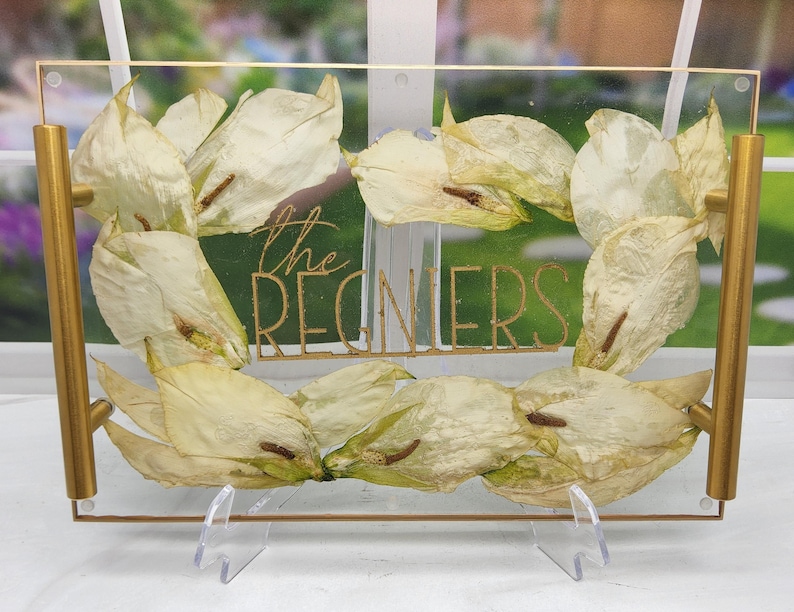 white calla lily bouquet preservation