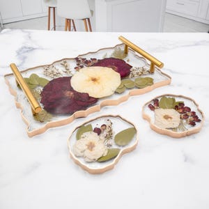 Flower Preservation Resin Wedding Bouquet Flower Preservation Tray Pressed Flower Resin Floral Preservation Resin Preserved Wedding Flower
