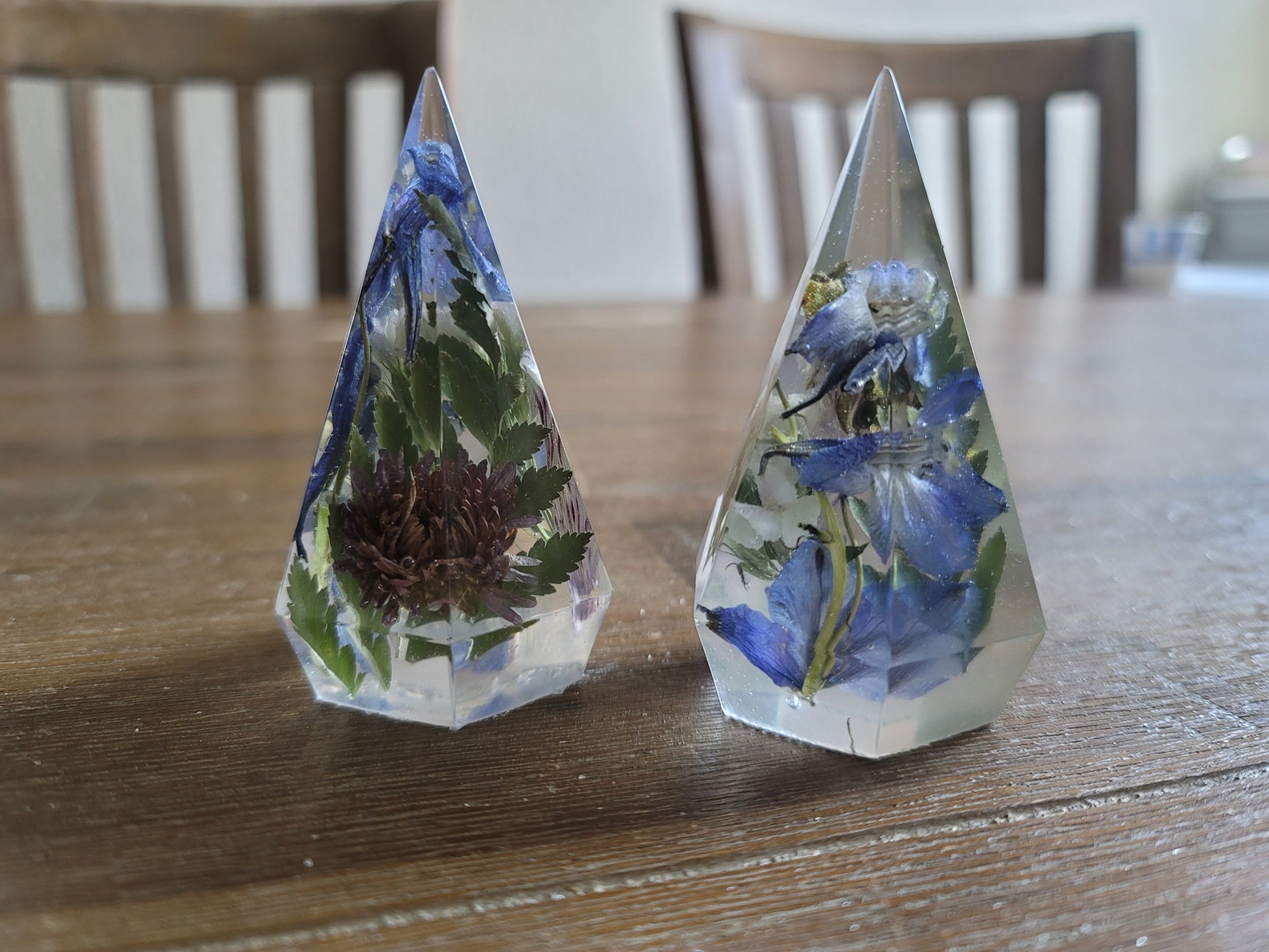 CUSTOM Handmade Resin Ring Holder With YOUR Preserved Flowers Etsy