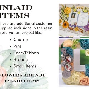 Wedding Bouquet Preservation Custom Flower Book Block Bouquet Preservation Keepsake Resin Floral Bookend Wedding Gift Resin Book Holder image 18