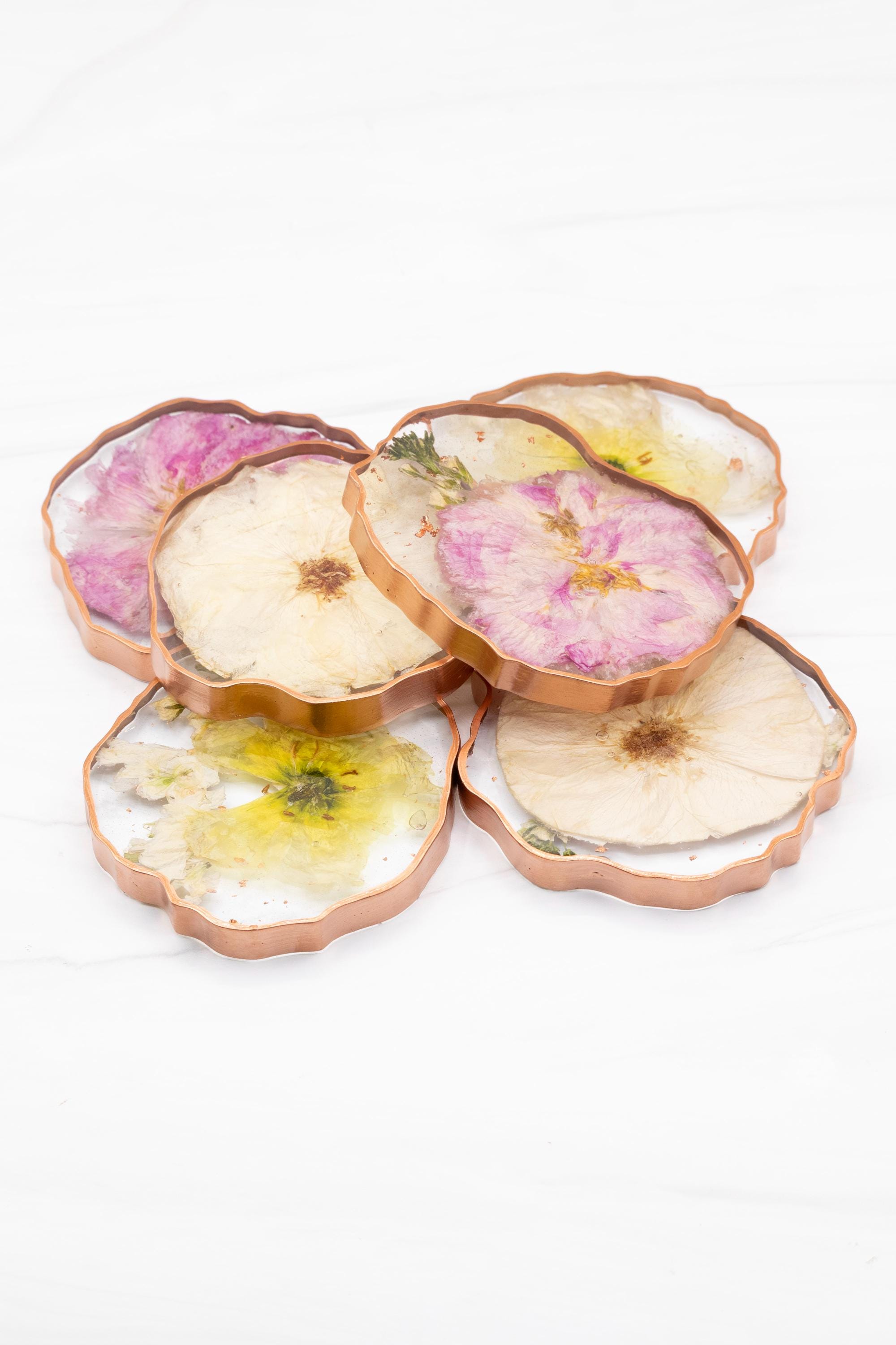 Wedding Bouquet Preservation Coaster Floral Preservation Coaster Wedding Flower Preservation Gift for Bride Wedding Bouquet Coaster Gift Set