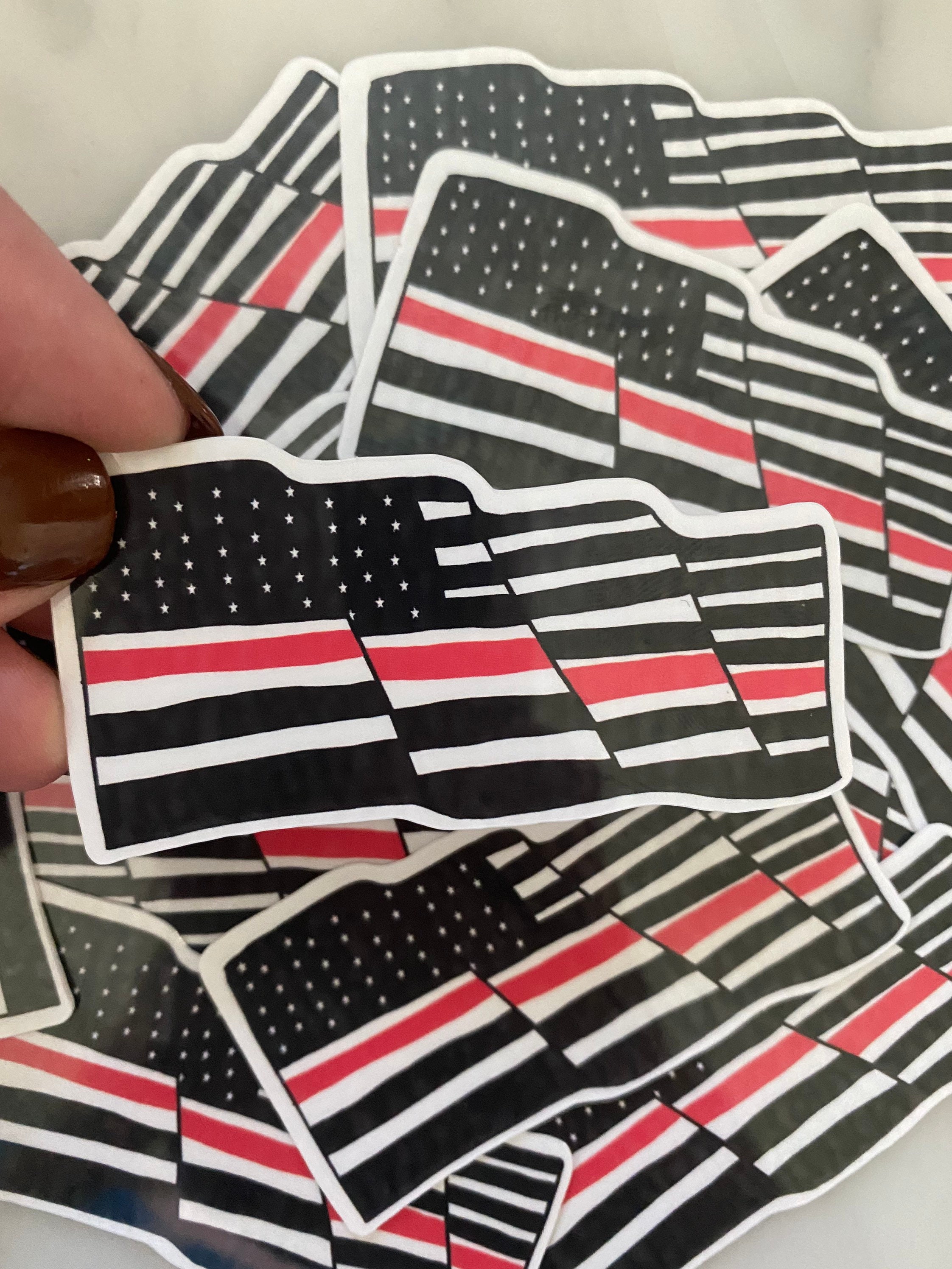 Thin Line Flags Etsy