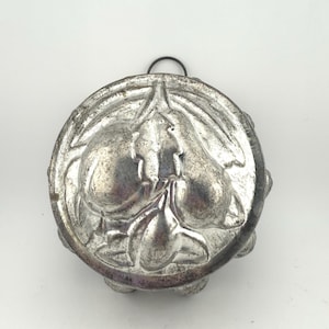 Antique Pewter Czech G.M.T co Cocolate/Food Mold