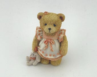Cherished Teddies Figurines With Display/wall Shelf - 'our