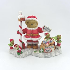 Cherished Teddies Santa Series - Etsy