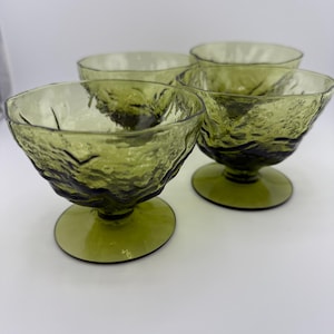 Anchor Hocking Lido Milano Sherbet Glasses