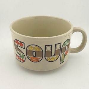 Retro Soup Mug